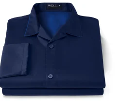 Herrenpyjama Baumwollsatin