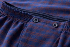 Herrenpyjama Flanell gemustert