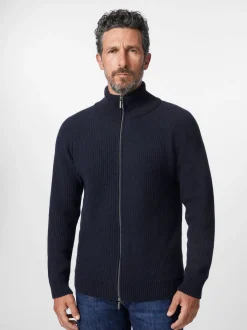Herren-Strickjacke Zip