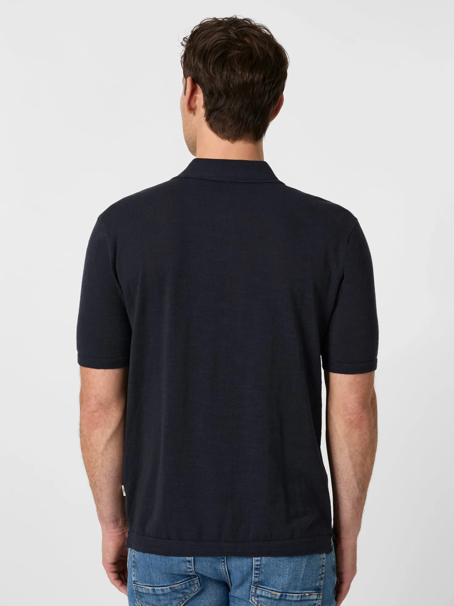 Herren-Strickpolo