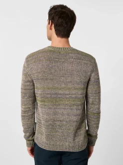Herren-Strickpullover meliert