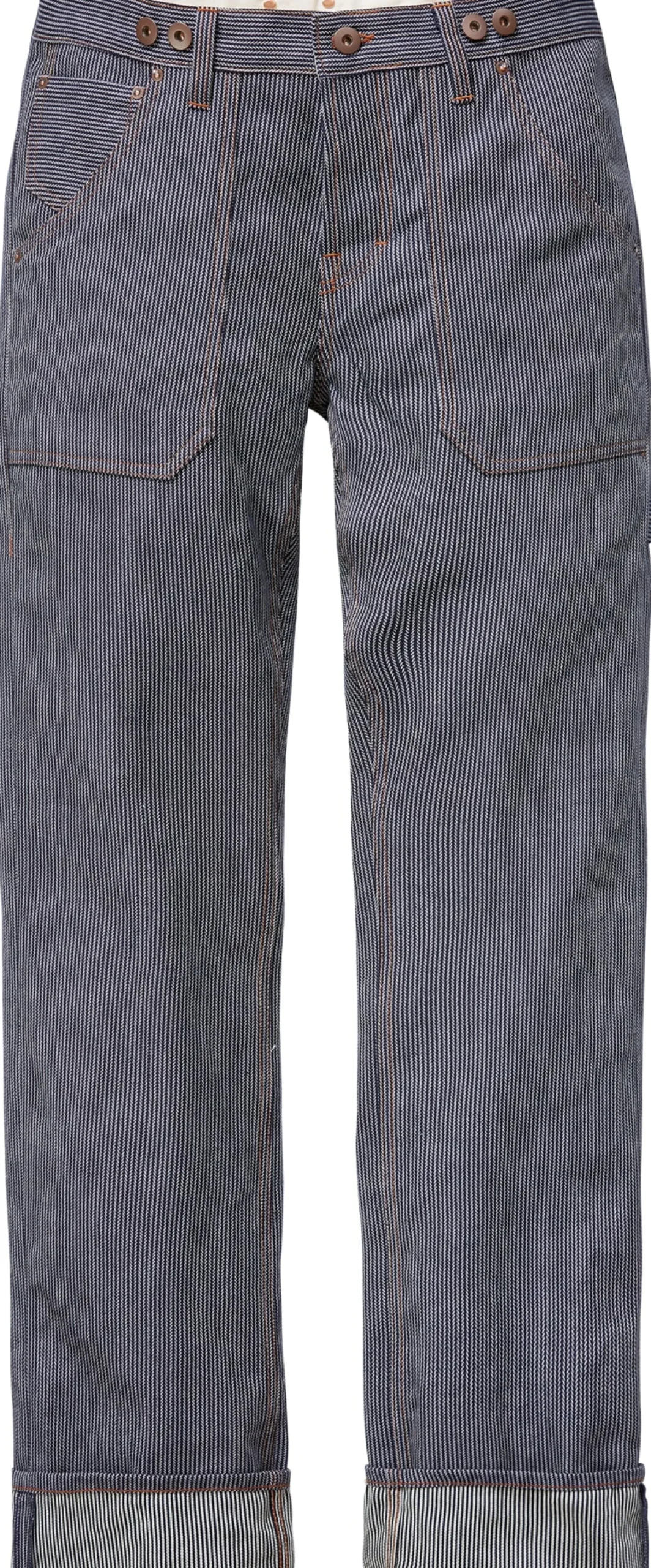 Herren-Workerpants gestreift