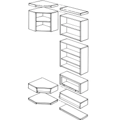 Hochsockel Ecke