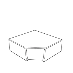 Hochsockel Ecke