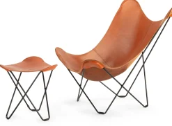 Hocker Mariposa Leder