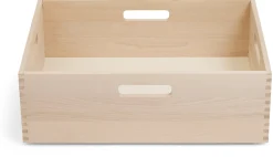 Holzkiste zu Schubladenregal Stellage zwei