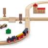 Holzschienenbahn