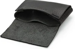 Kartenetui Sattlerleder, schwarz