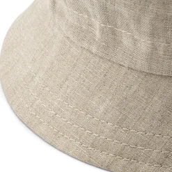 Kinder-Bucket-Hat Leinen