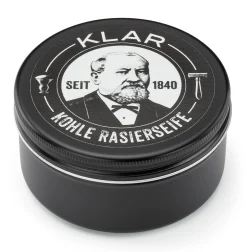 Klar Rasierseife Aktivkohle
