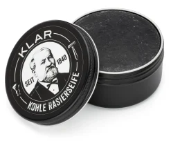 Klar Rasierseife Aktivkohle