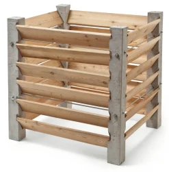 Kompostkiste Beton / Kiefernholz