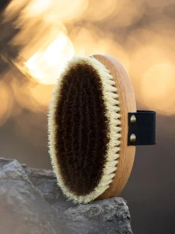 Körpermassagebürste Bronze-Sisal