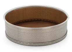 Käsekuchenform Edelstahl perforiert