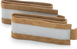 Lederband mit Reflektorstreifen