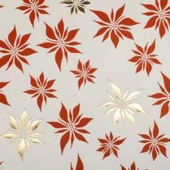 Letterpress-Geschenkpapier Weihnachten