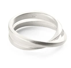 Möbius-Ring Silber