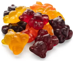 Multi-Fruchtsaftbären mit Ingweröl