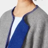 Norwegischer Lang-Poncho Lammwolle