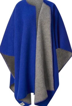 Norwegischer Lang-Poncho Lammwolle