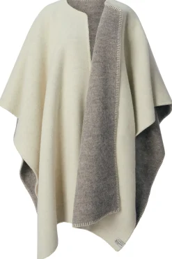 Norwegischer Lang-Poncho Lammwolle