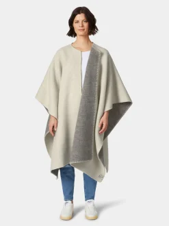 Norwegischer Lang-Poncho Lammwolle