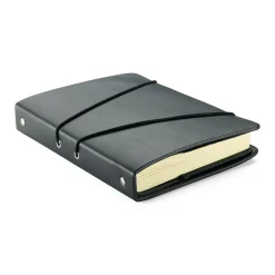 Notizbuch Leder und Büchertuch