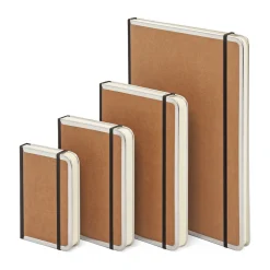 Notizbuch Metallkante A4