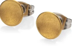 Ohrstecker Flussgold