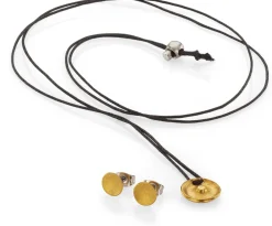 Ohrstecker Flussgold