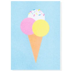 Postkarten-Set Riso Eis