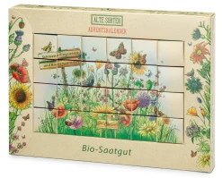 Saatgut-Adventskalender Bio-Blumen für Bienen und Schmetterlinge