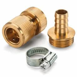 Schlauchkupplung Messing Goldschlange