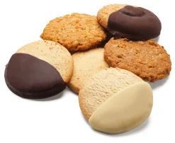 Schottische Bio-Schokoladen-Ingwer-Kekse