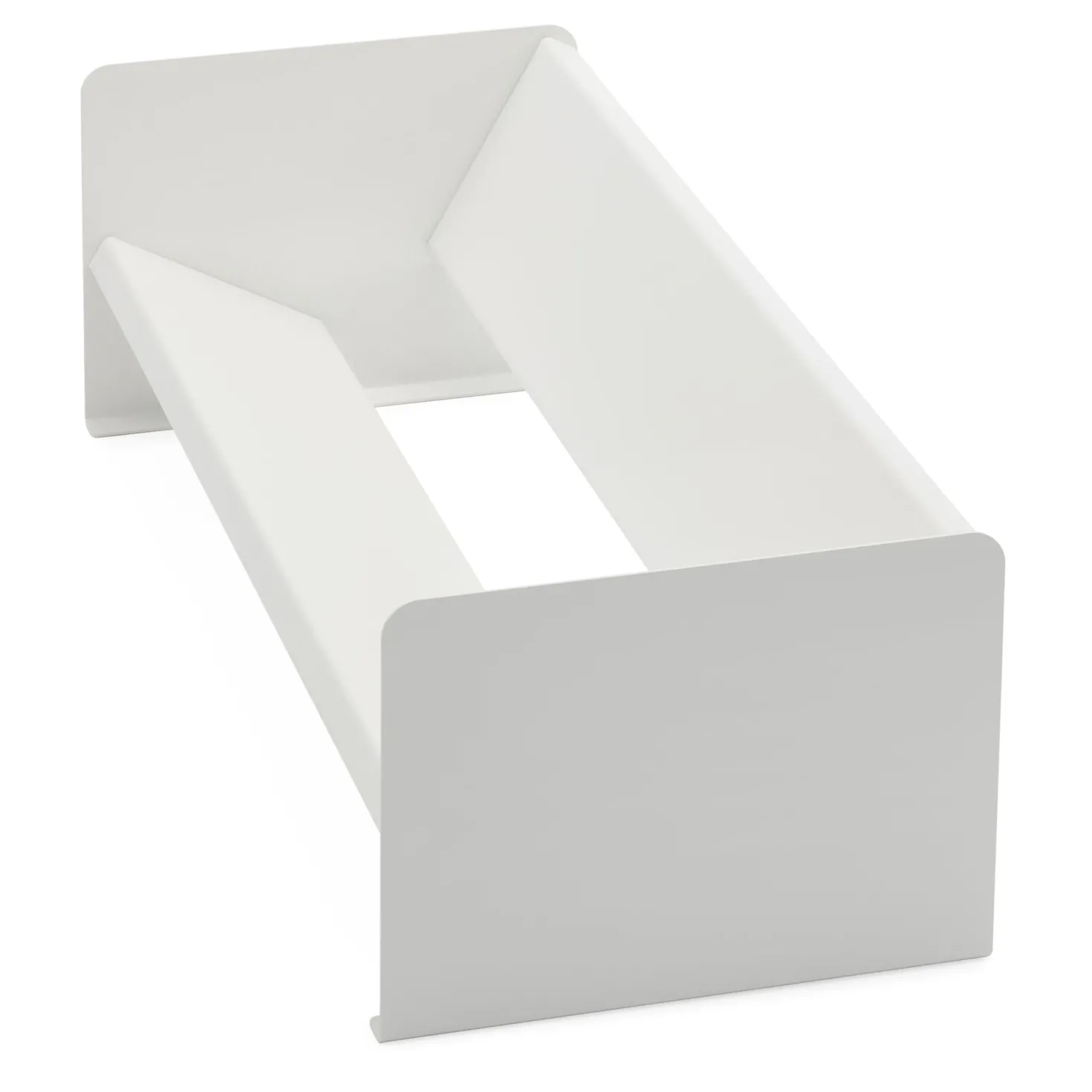 Schreibtisch-Bücherregal Stahlblech