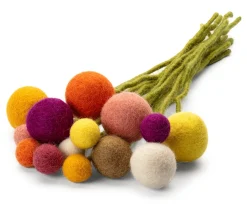 Set Filz-Blumen