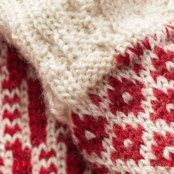 Socke Jacquard lang