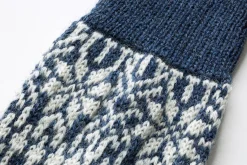 Socke Jacquard Schurwolle
