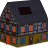 Solar-Lichthaus Papier zum Selbstaufbauen
