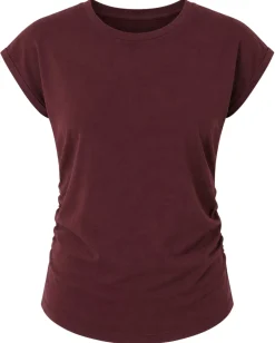 Sport-Shirt mit seitlicher Raffung