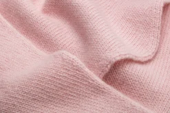Strickschal Wolle, Rosa
