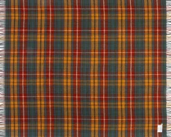 Tartan-Schurwolldecke Antique Buchanan