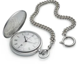 Taschenuhr Savonette Quarz