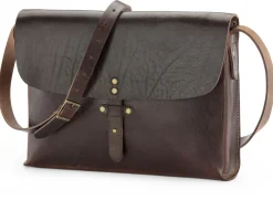 Umhängetasche Rindleder, braun