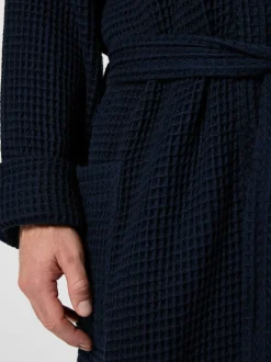 Unisex-Bademantel Waffelpiqué