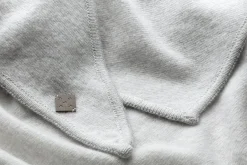 Unisex-Dreieckstuch, Ecru