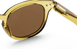 Unisex-Sonnenbrille, Oliv