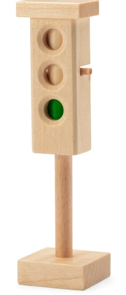 Verkehrsampel Holz
