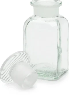 Vierkantflasche Glas