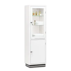 Vitrine Stahlblech schmal